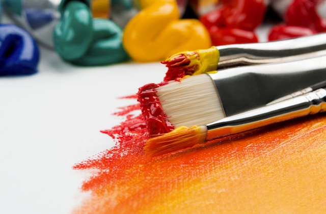 Materiais de arte e pintura